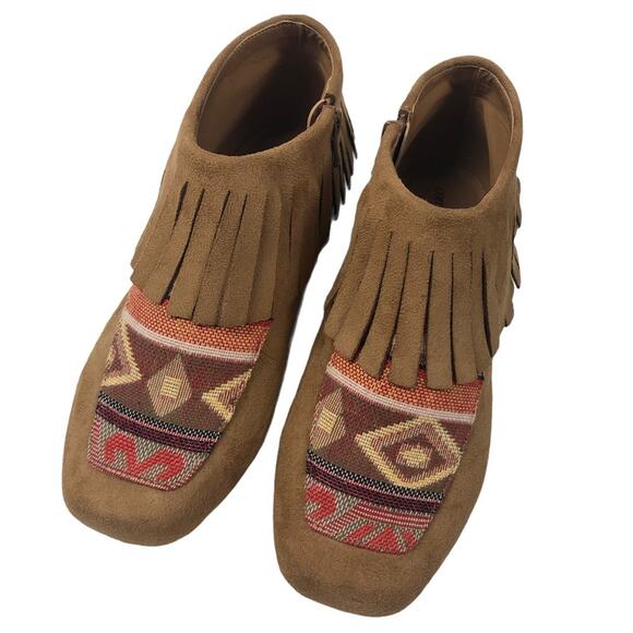 Comfortview ankle brown moccasin 7M - Picture 1 of 8